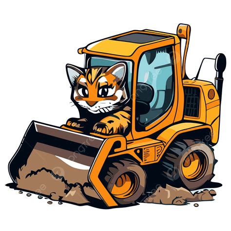 skid steer cartoon art|track skid steer clip art.